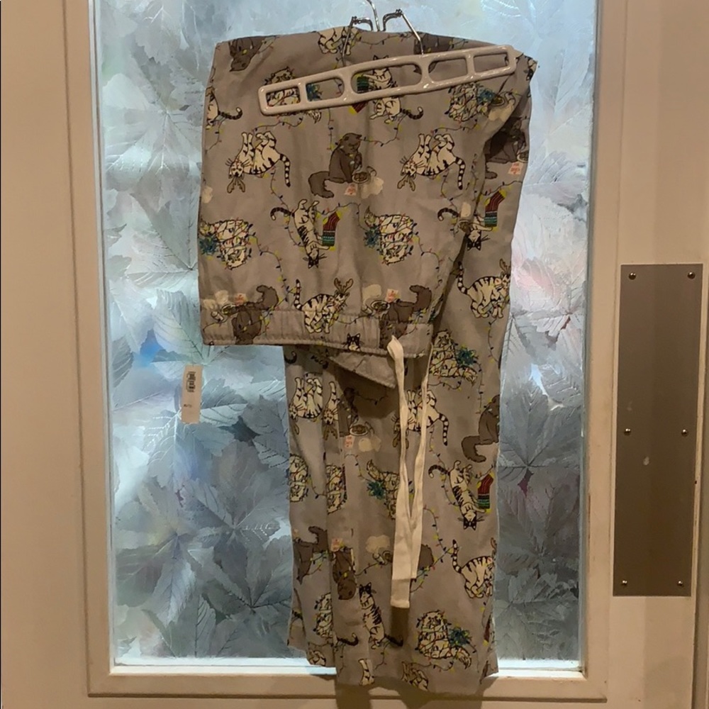 Old Navy Christmas Kitties Pajama pants